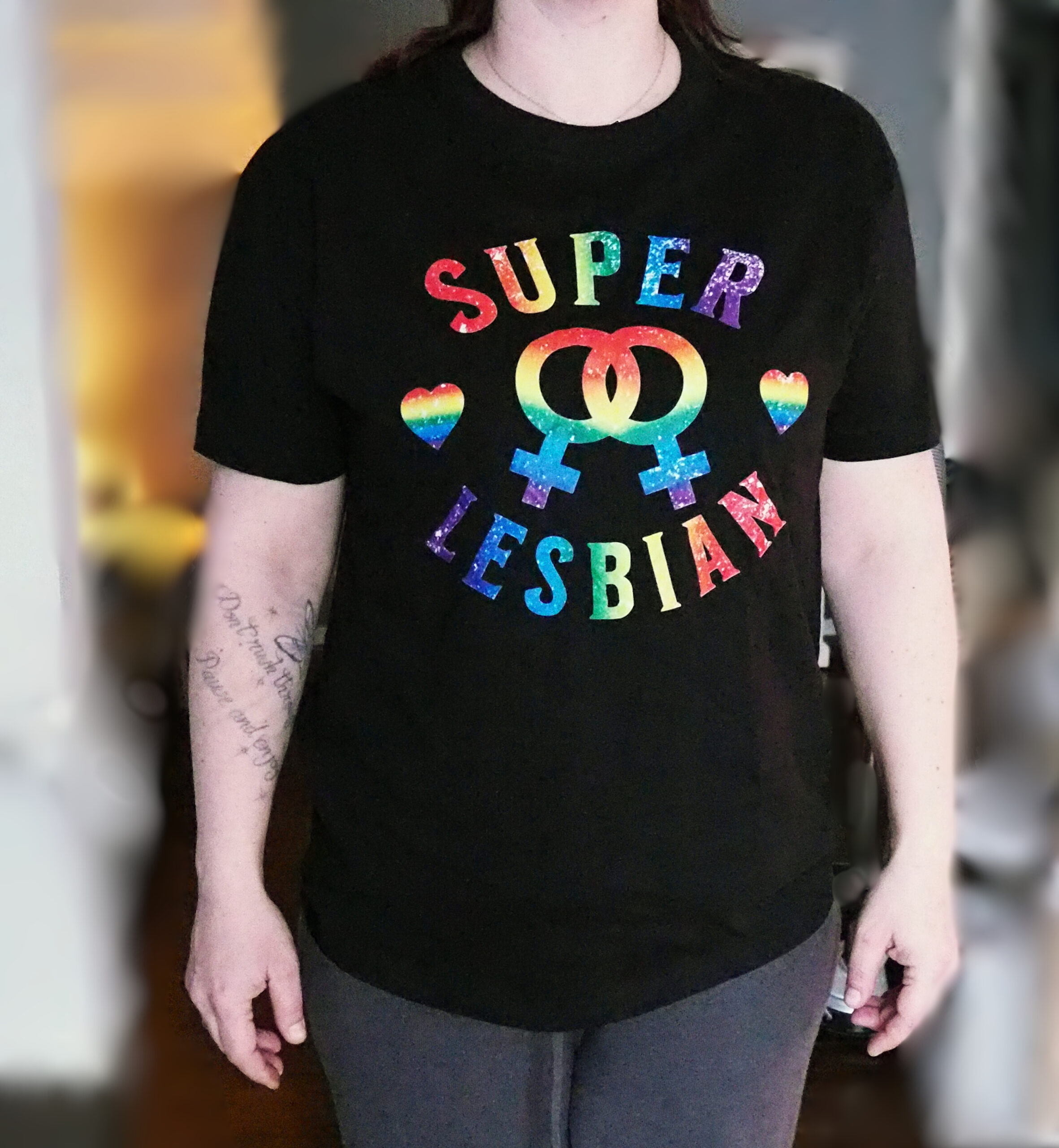 T-skjorte: Super Lesbian (XS-XL)