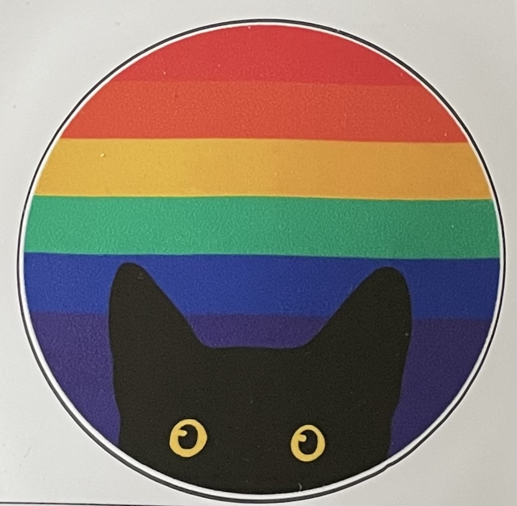 Vinylklistremerke: Bat, The Cat