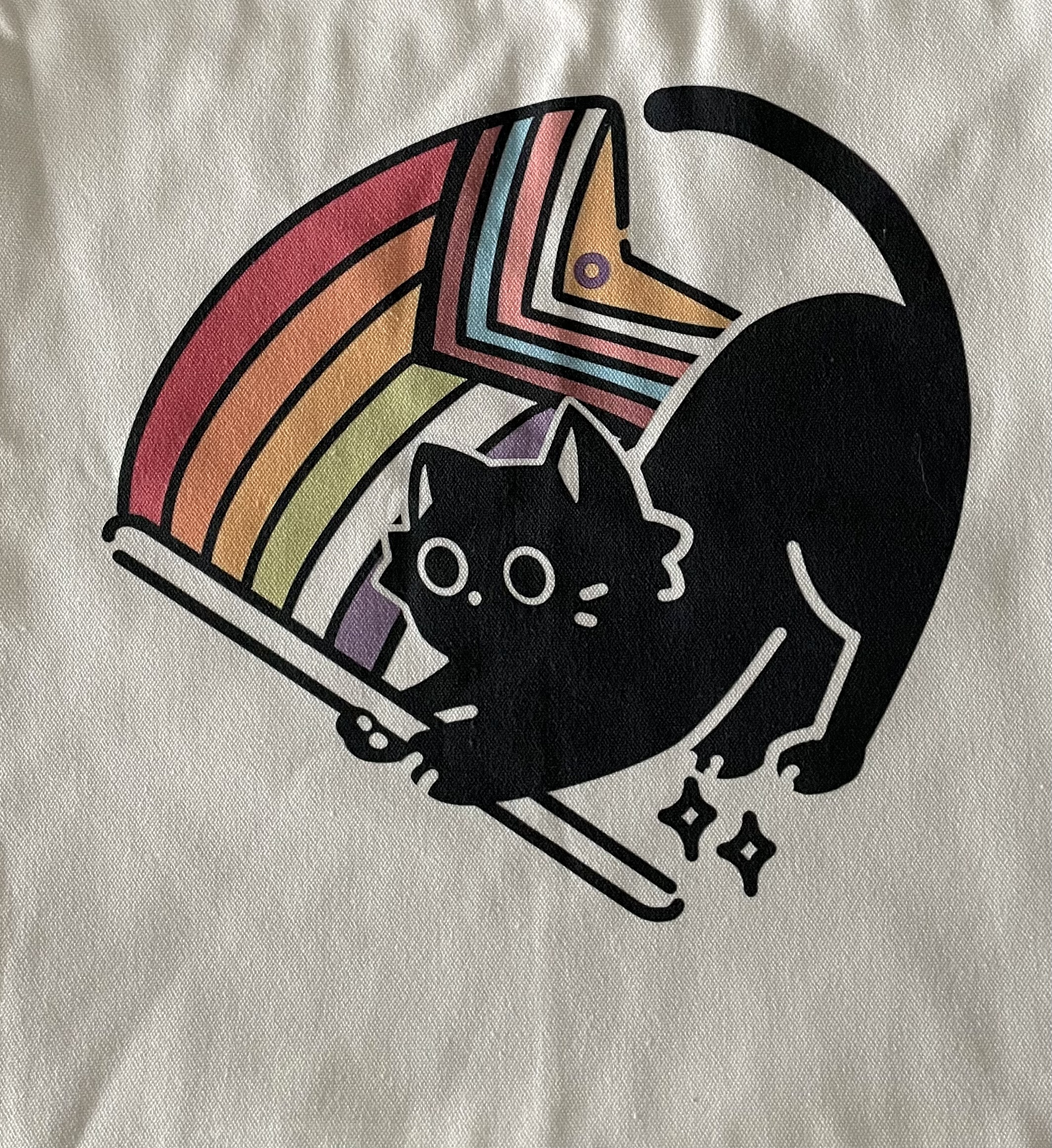 Totebag: Bat, The Cat - Bilde 3