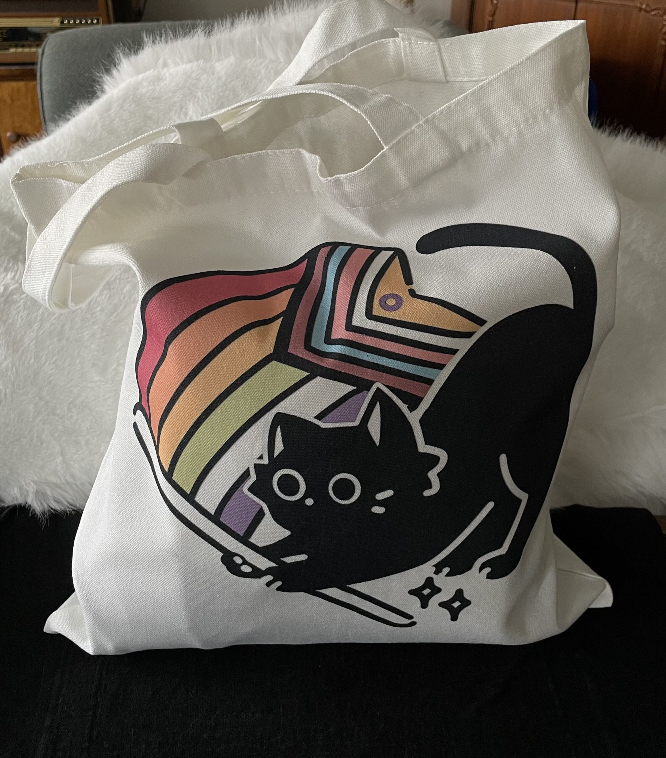 Totebag: Bat, The Cat - Bilde 2