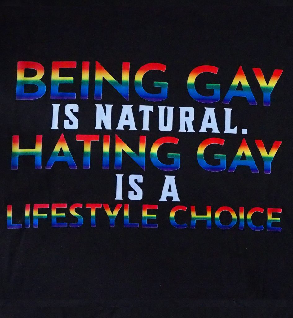 Hettegenser: Being Gay Is Natural (XL-4XL)