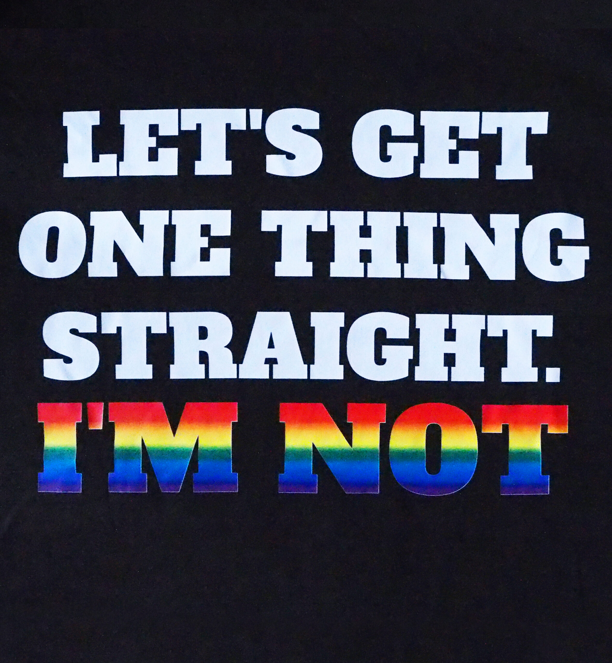 Hettegenser: Let’s Get One Thing Straight (XS-L)