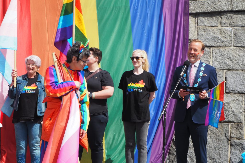 Fra Pride-paraden i Haugesund 2026