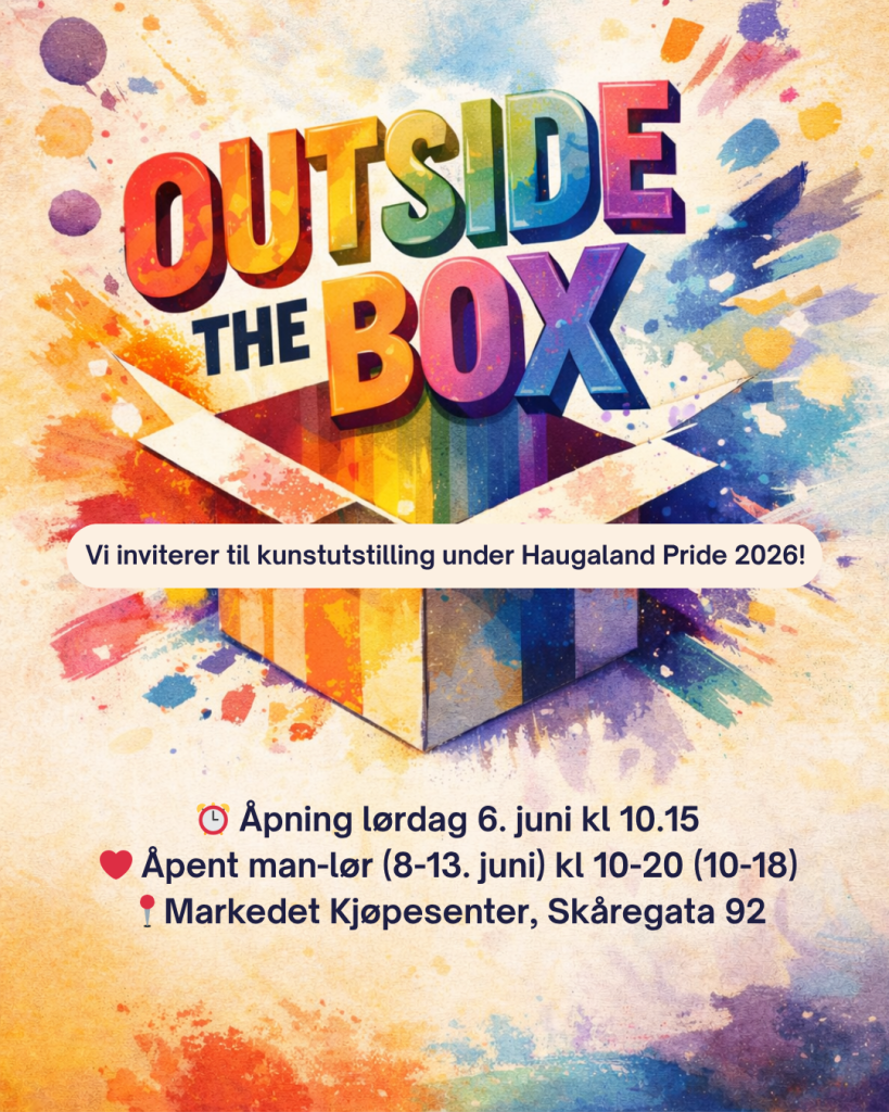 Plakat for Haugaland Pride 2026