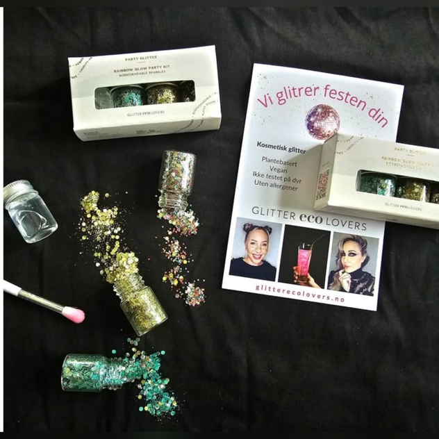 Body glitter: Rainbow Glow Party Kit - Bilde 6